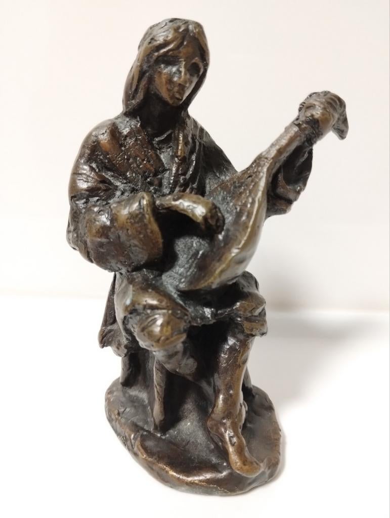 Jaap Hartman bronzen beeldje, Antiek en Kunst, Antiek | Koper en Brons, Ophalen of Verzenden