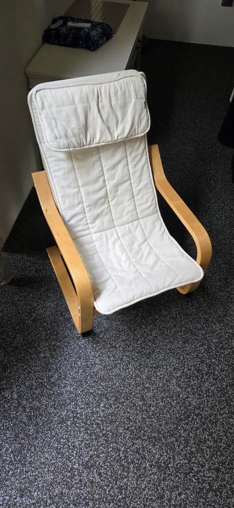 IKEA POÄNG kinderstoel, Ophalen