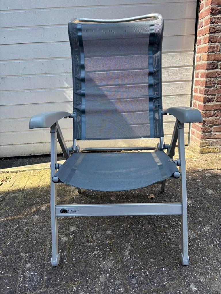 Dukdalf inklapbare campingstoel, Ophalen, Zo goed als nieuw, Campingstoel