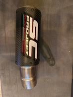 SC Project-CRT slip on uitlaat incl. Carbon en doos, Motoren, Ophalen of Verzenden, Gebruikt