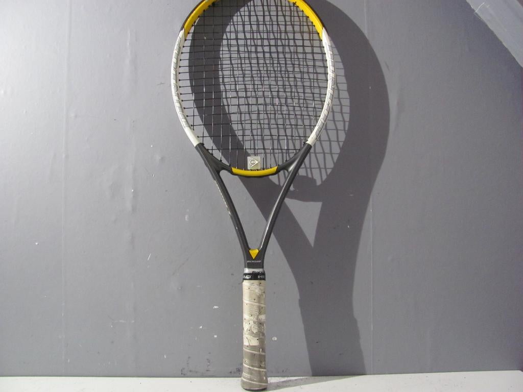 tennisracket van Dunlop impact comp ti met goede bespanning, Ophalen of Verzenden, Zo goed als nieuw, Racket, L3