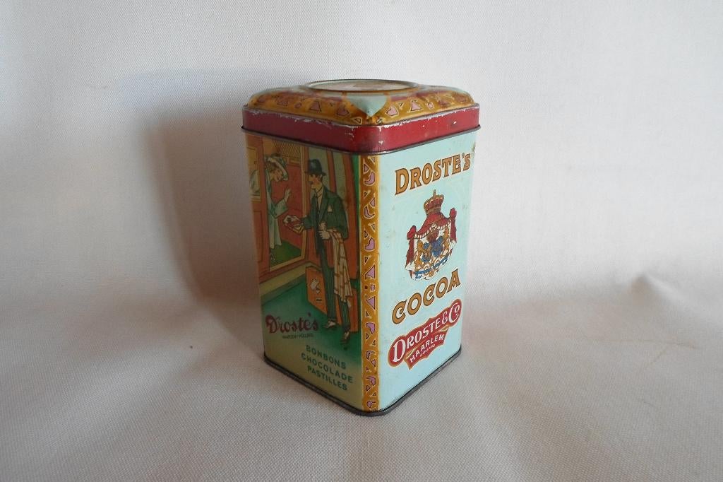 Blik Droste´s Cacao, Verzamelen, Blikken, Gebruikt, Overige, Droste, Ophalen of Verzenden