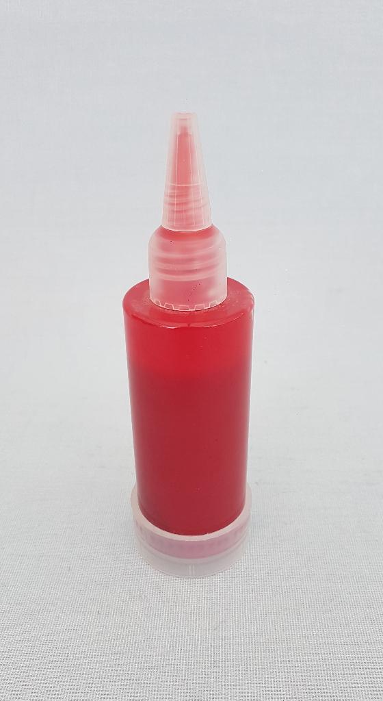 Grimas filmbloed / nepbloed / bloed, Ophalen of Verzenden, Gebruikt, Schmink, Halloween of Griezel