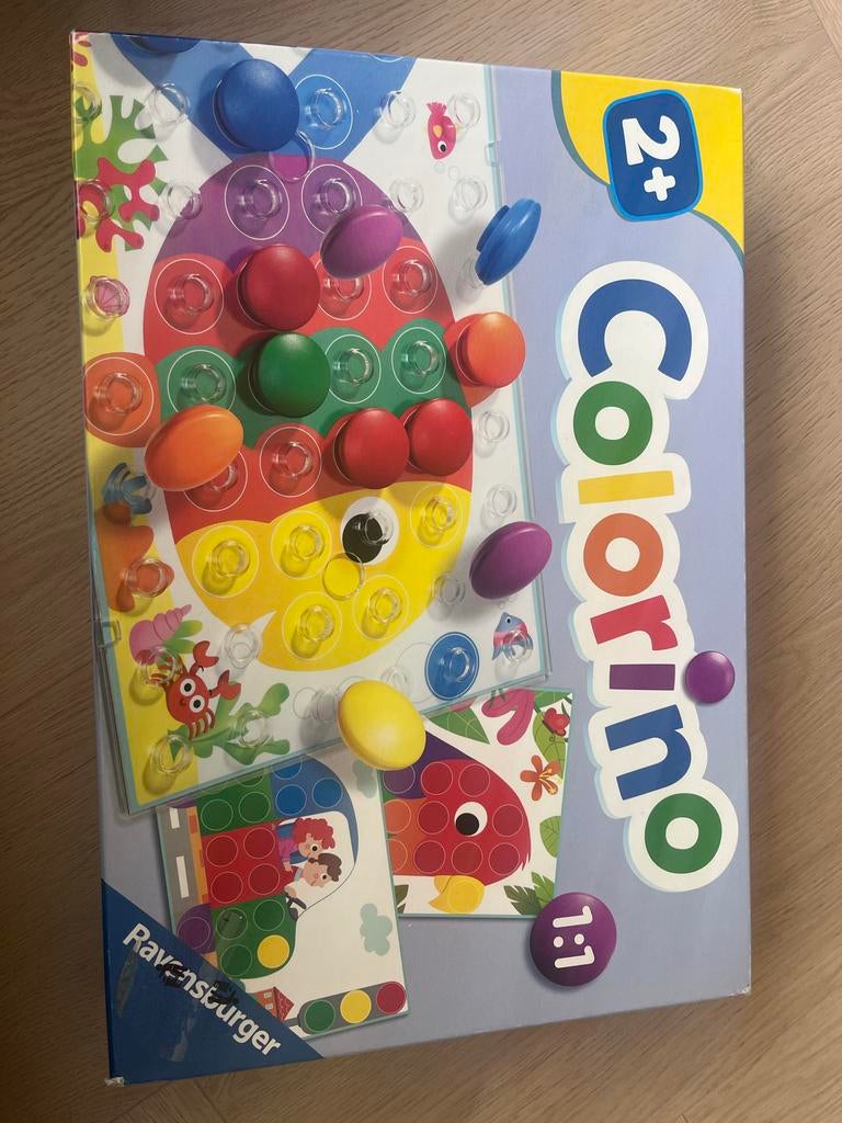 Colorino Ravensburger - Kleuren en vormen spel voor kinderen, Kinderen en Baby's, Ophalen, Zo goed als nieuw, Knutselen