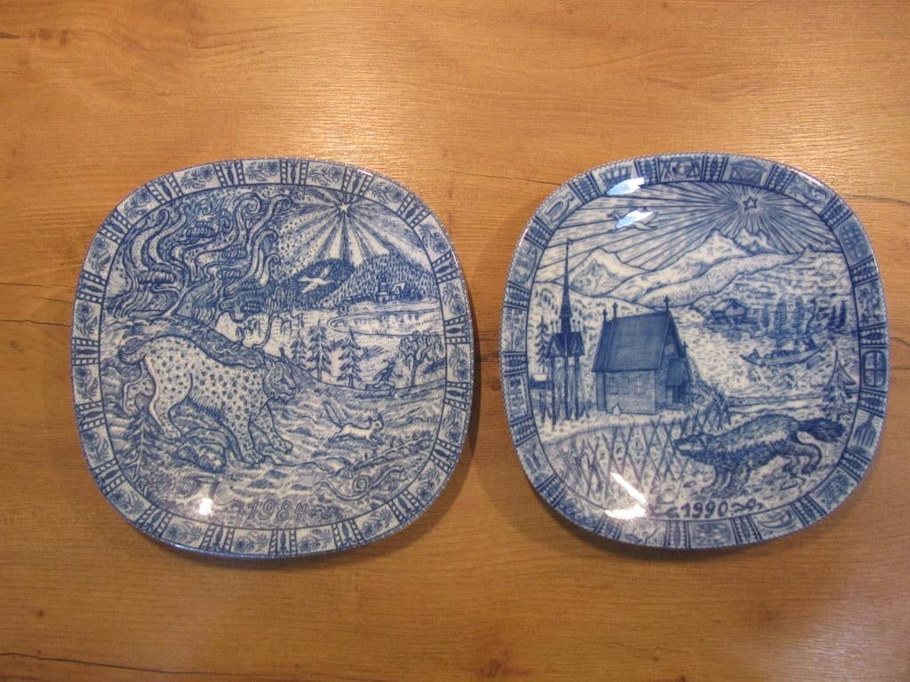 Rörstrand Sweden wandborden jaarborden, Ophalen of Verzenden, Zo goed als nieuw