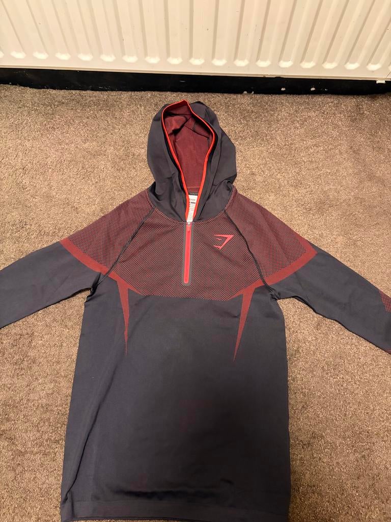 Gymshark Onyx V5 hoodie, Fitness, Maat 48/50 (M), Nieuw, Ophalen of Verzenden