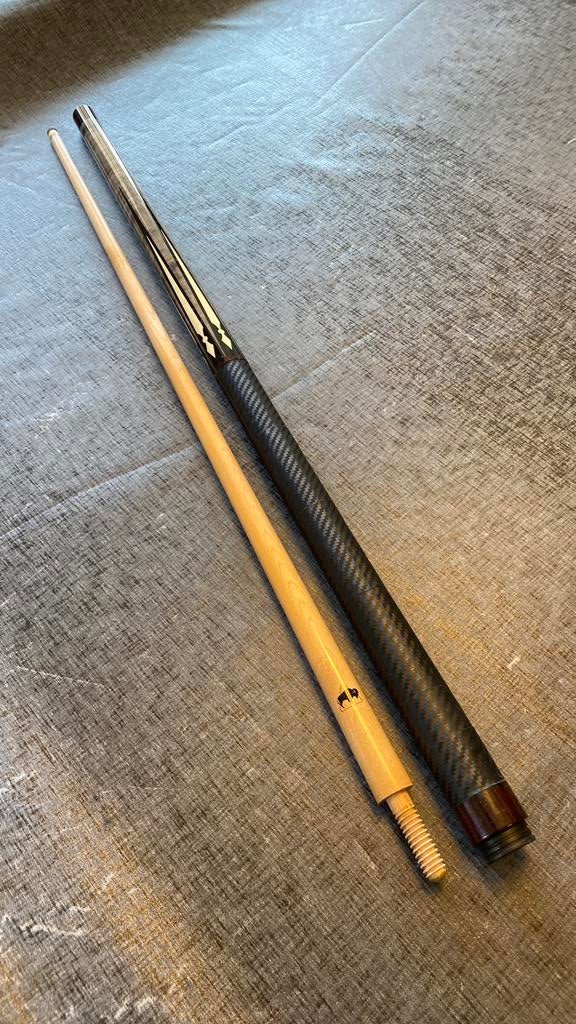 Biljartkeu Buffalo met softgrip, Ophalen of Verzenden, Zo goed als nieuw, Keu of Ballen