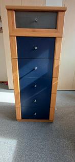 Ladenkast, Ophalen, 50 tot 100 cm, Glas, 3 of 4 laden