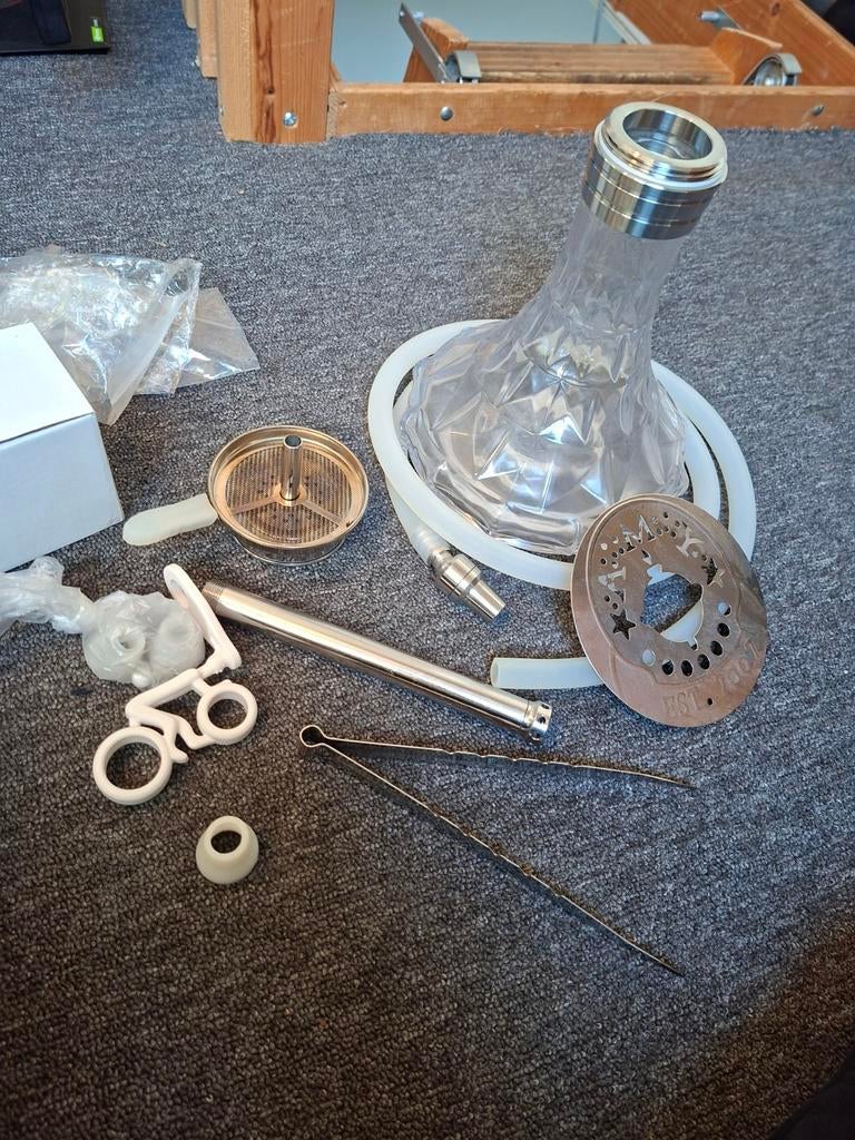 Amy deluxe sisha, Ophalen, Zo goed als nieuw, (Water)pijp
