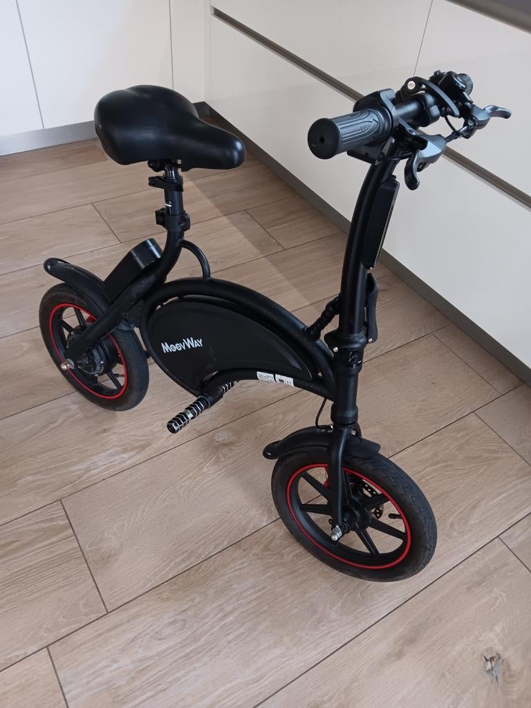 MoovWay elektrische fiets, Zo goed als nieuw, Minder dan 47 cm, 30 tot 50 km per accu, Ophalen