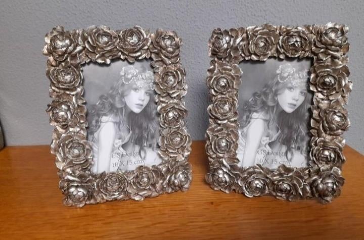 Foto lijsten zilver 16 x 22 cm 20.00 p.s, Ophalen of Verzenden, Zo goed als nieuw