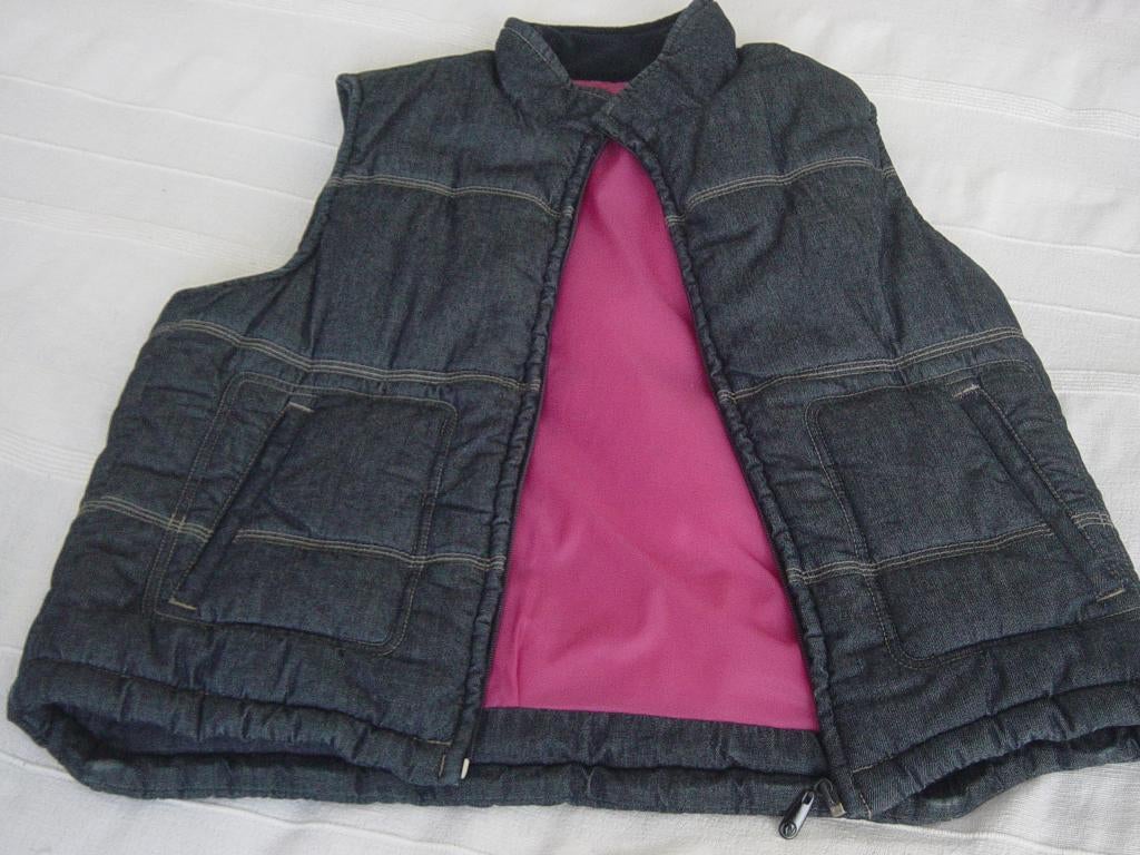 Bodywarmer ESPRIT blauw Maat 38, Maat 38/40 (M), Blauw, Ophalen of Verzenden, Zo goed als nieuw