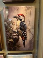 Schilderijtjes van mooie vogels, Ophalen