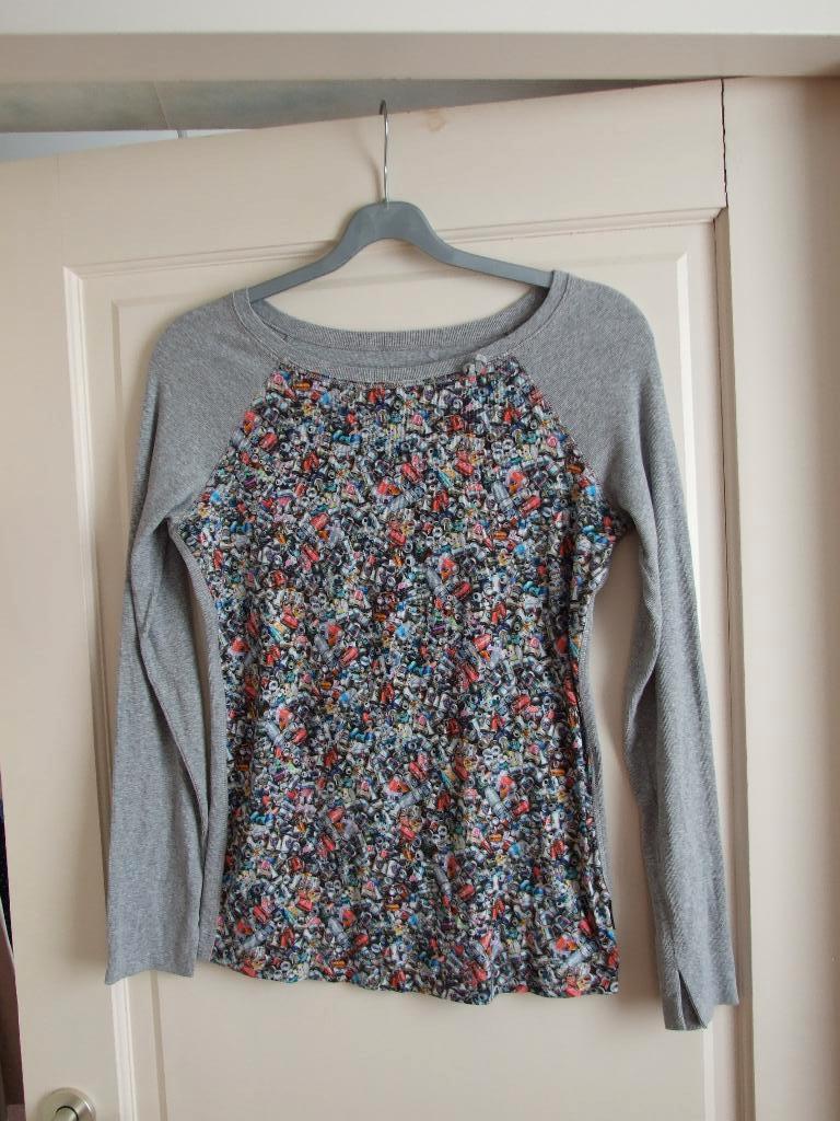 Marccain Sports nieuwe grijze top maat M, Kleding | Dames, Tops, Maat 38/40 (M), Nieuw, Ophalen of Verzenden, Lange mouw