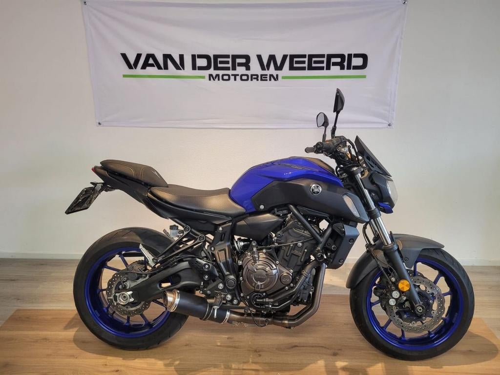 YAMAHA MT 07 ABS (bj 2018), 2 cilinders, Motorrijbewijs A, Bedrijf, Onbekend