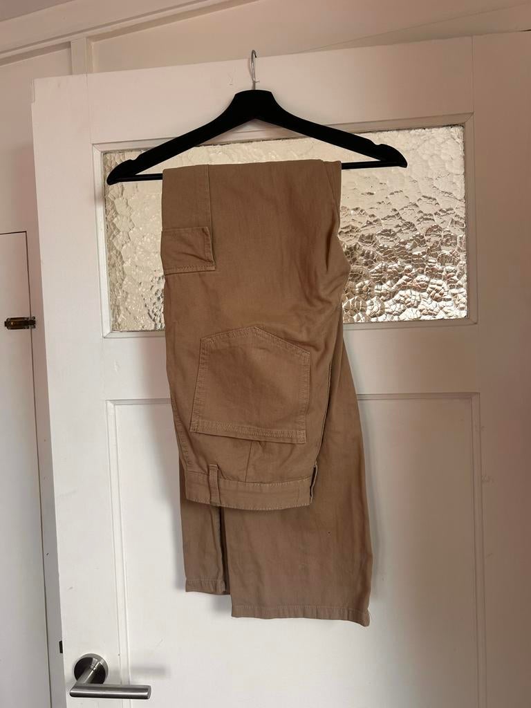 Bruine cargo broek Vintage van Stradivarius, Kleding | Dames, Broeken en Pantalons, Maat 38/40 (M), Bruin, Ophalen of Verzenden