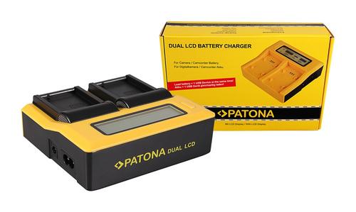 Dual LCD USB Charger Panasonic DMWBLC12 E DMW-BLC12 E, Verzenden, Nieuw