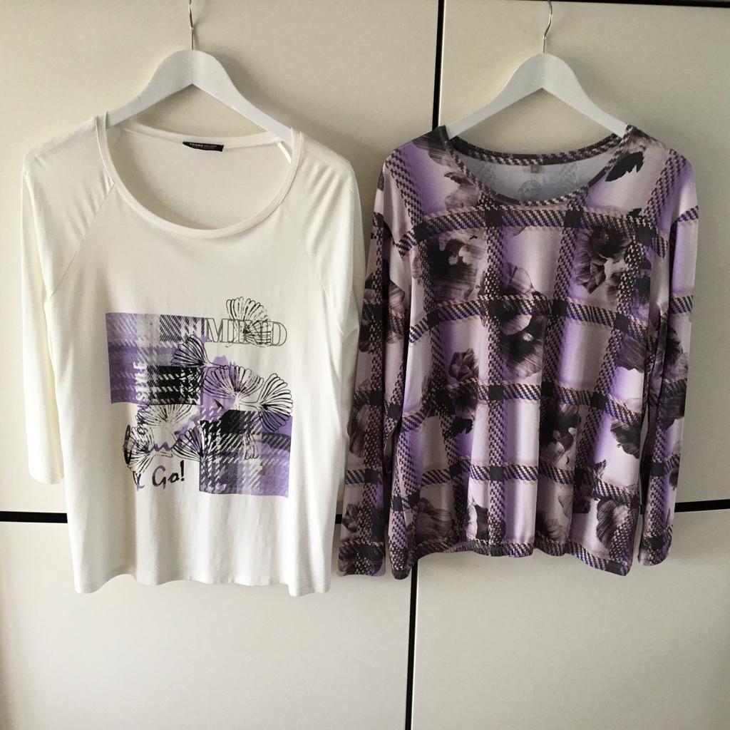 T-shirts Frank Walder en RABE, maat 46 en 44, Wit, Maat 46/48 (XL) of groter, Nieuw, Ophalen of Verzenden