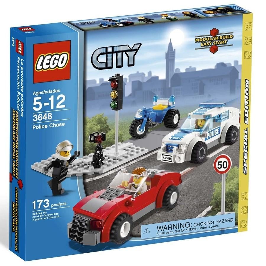 LEGO City 3648: Politie Achtervolging       * 't LEGOhuis *, Ophalen of Verzenden, Nieuw, Complete set, Lego