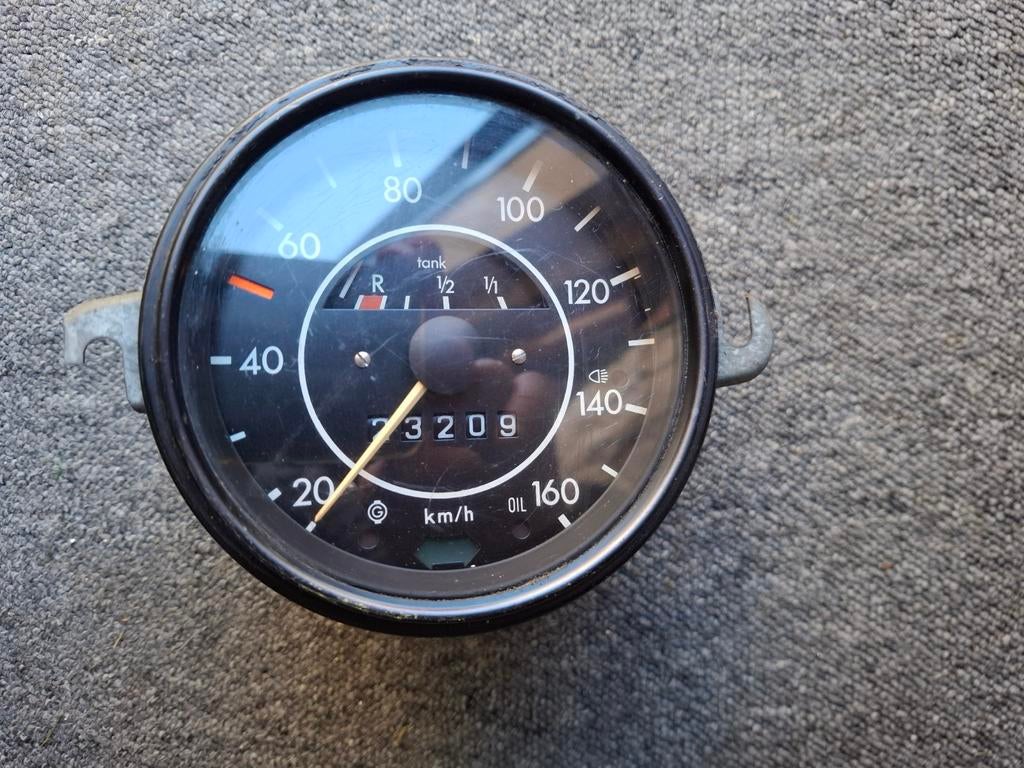 Vw volkswagen kever kilometerteller 70/80er jaren, Auto-onderdelen, Ophalen of Verzenden, Gebruikt, Volkswagen