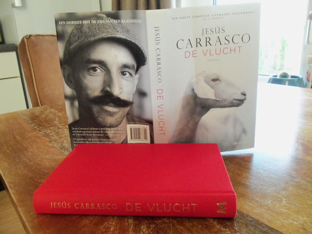 BOEK JESÚS CARRASCO-DE VLUCHT., Europa overig, Ophalen of Verzenden, Zo goed als nieuw, Jesús Carrasco.