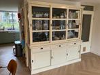 Witte buffetkast, Huis en Inrichting, Kasten | Buffetkasten, Ophalen, Gebruikt, Met deur(en), 200 cm of meer