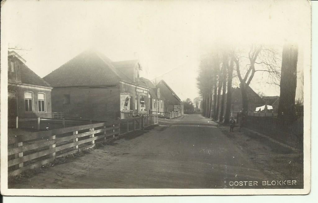 Oosterblokker, Verzamelen, Ansichtkaarten | Nederland, Verzenden, 1920 tot 1940, Gelopen, Noord-Holland