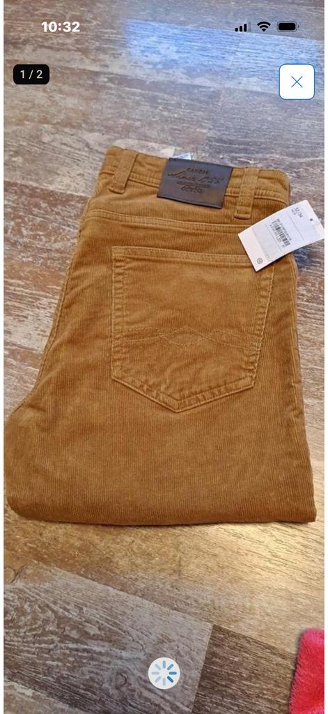 Canda broek W32, lente 34, straight leg, Ophalen, Zo goed als nieuw, Maat 48/50 (M)