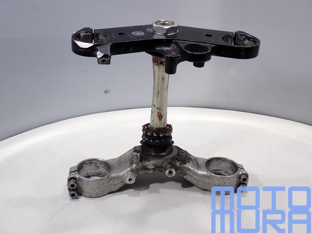 t-stuk en kroonplaat voor Yamaha YZF R1 1998 - 2001 RN01 RN0, Gebruikt, -, -, Ophalen of Verzenden