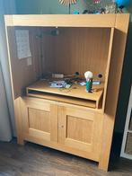 massief eiken Computerkast, Ophalen, Gebruikt, 70 tot 120 cm, 40 tot 80 cm