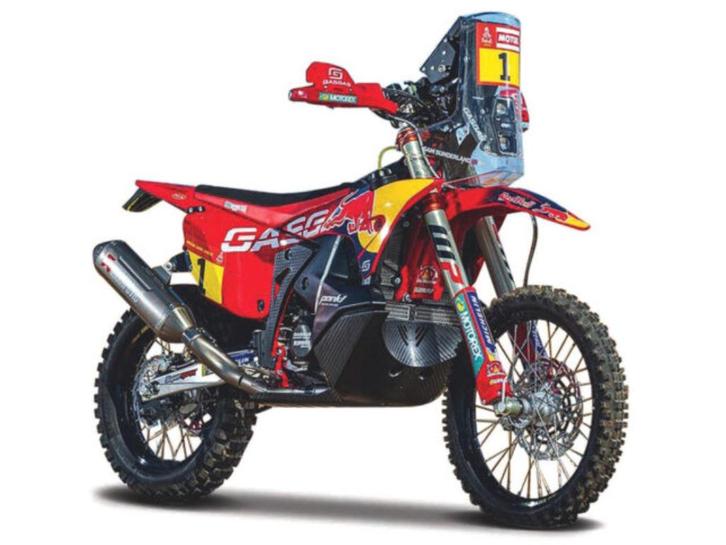Bburago: Gasgas RX450F (Dakar 2023) 1:18, Hobby en Vrije tijd, Modelauto's | 1:18, Nieuw, Bburago, Ophalen of Verzenden