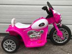 Elektrische kindermotor Harley Politiemotor look 6v roze !, Ophalen of Verzenden, Nieuw