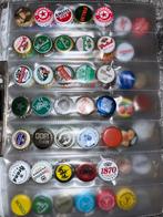 Verzameling van bierdoppen en frisdrank, Ophalen, Gebruikt