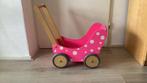 Houten poppenwagen, Kinderen en Baby's, Speelgoed | Houten speelgoed, Ophalen, Gebruikt