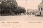 Assen, Markt met Marktstraat. 5264, Verzamelen, Ansichtkaarten | Nederland, Ophalen of Verzenden, Voor 1920, Gelopen, Drenthe