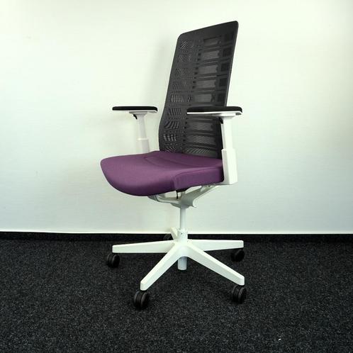 Interstuhl Pure Bureaustoelen | Paars Ergonomisch | Nen 1335, Huis en Inrichting, Bureaustoelen, Gebruikt, Bureaustoel, Paars