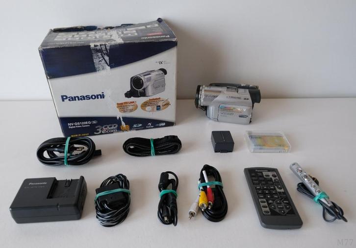 Panasonic NV-GS120 MiniDV Camcorder, Audio, Tv en Foto, Videocamera's Digitaal, Gebruikt, Camera, Mini dv, Panasonic, Minder dan 8x