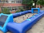 Opblaasbaar levend tafelvoetbalveld 14 x 7M, Ophalen, Gebruikt, Overige