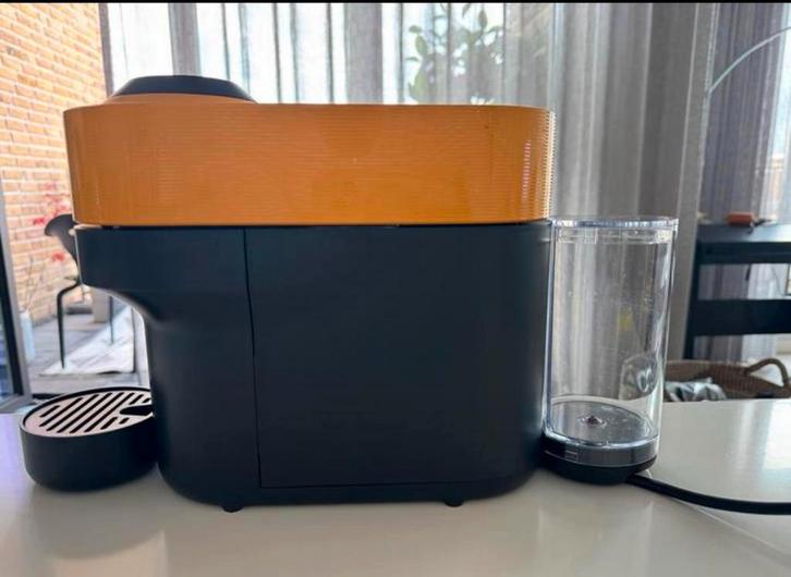 Nespresso Vertuo Pop – Oranje + Perfecte Staat, Witgoed en Apparatuur, Koffiezetapparaten, Zo goed als nieuw, Koffiemachine, Ophalen