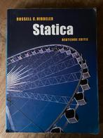 Studieboek HBO Statica van Russell C. Hibbeler 13e editie, Bouwkunde, Ophalen of Verzenden, Zo goed als nieuw