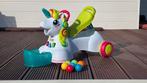 Infantino Looptrainer Large 3 In 1 Ride On Unicorn, Ophalen of Verzenden, Zo goed als nieuw, Ontdekken, Met licht