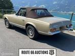 Mercedes 280 SL 1971 | Route 66 auctions, Cabriolet, Beige, Mercedes-Benz, Bedrijf