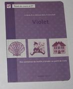 DMC violet - Abrial - 119429/30, Ophalen of Verzenden, Zo goed als nieuw, Borduren en Naaien