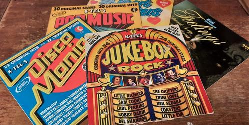 4x LP's + 1x 2LP Diverse artiesten - K-Tel, Cd's en Dvd's, Vinyl | Verzamelalbums, Gebruikt, Ophalen of Verzenden