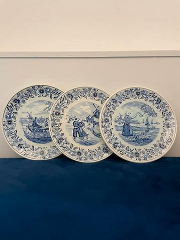 Delfts Blauw | Royal Boch België | wandborden | jaren 1960’s beschikbaar voor biedingen