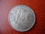 55) 2 Shilling 1955 KM#50 Zilver Munt Zuid Afrika, Zuid-Afrika, Zilver, Ophalen of Verzenden, Losse munt