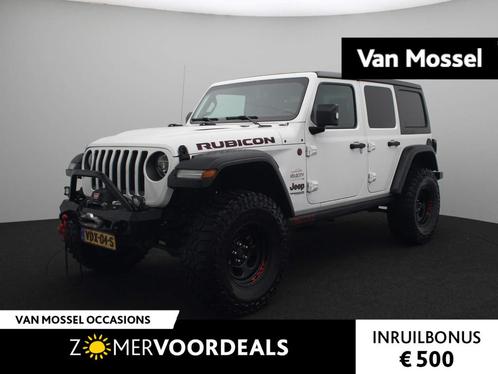 Jeep Wrangler 2.2D Rubicon | Grijs Kenteken | 4X4 | Hardtop, Auto's, Jeep, Bedrijf, Te koop, Wrangler, 4x4, ABS, Achteruitrijcamera