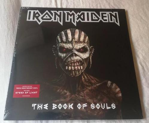 3 LP 's Iron Maiden – The Book Of Souls 0825646089208 SEALED, Cd's en Dvd's, Vinyl | Hardrock en Metal, Nieuw in verpakking, Verzenden