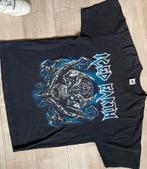 Vintage Iced Earth Metal Band Faded T Shirt, Verzenden, Gedragen, Maat 56/58 (XL), Zwart