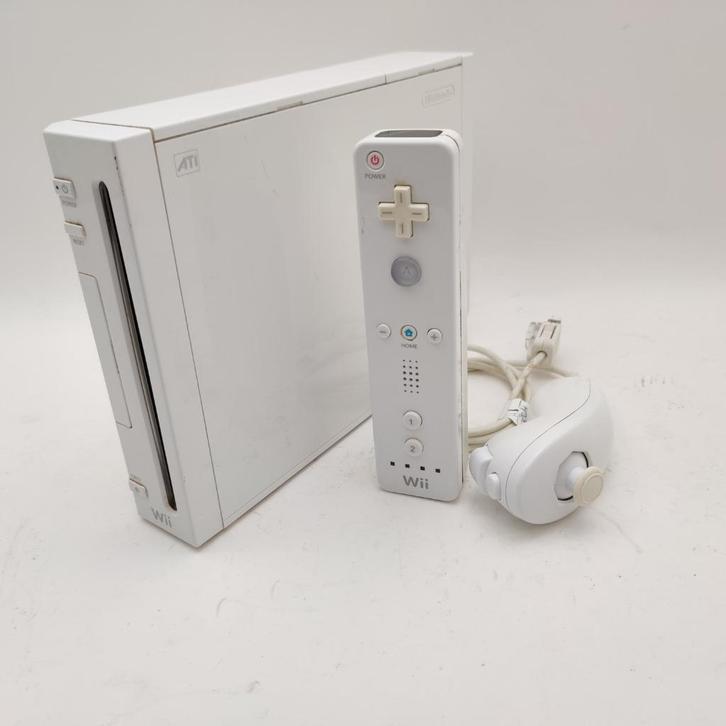 Nintendo Wii compleet nu voor €59.99, Spelcomputers en Games, Spelcomputers | Nintendo Wii, Zo goed als nieuw, Met 2 controllers